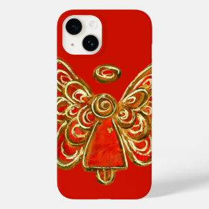 Red Guardian Angel Art Aangepaste iPhone Case