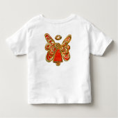 Red Guardian Angel Custom Holiday Art Shirt (Achterkant)
