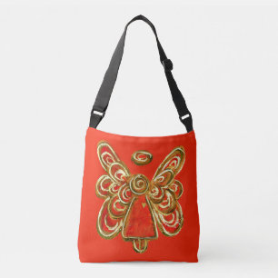 Red Guardian Engel Purse Art Cross Body Bag Crossbody Tas