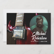 Red Guitar Celebration of Life