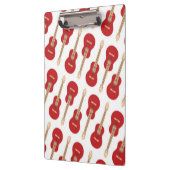 Red Guitar Pattern Klembord (Links)