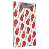 Red Guitar Pattern Klembord (Rechts)