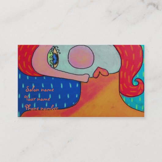 Red Hair Afsprakenkaartje (Voorkant)