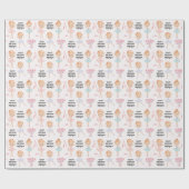 Red Hair Ballerina Persoonlijk pakpapier (Vlak)