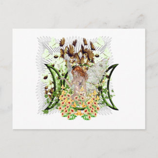 Red Hair Fairy Briefkaart
