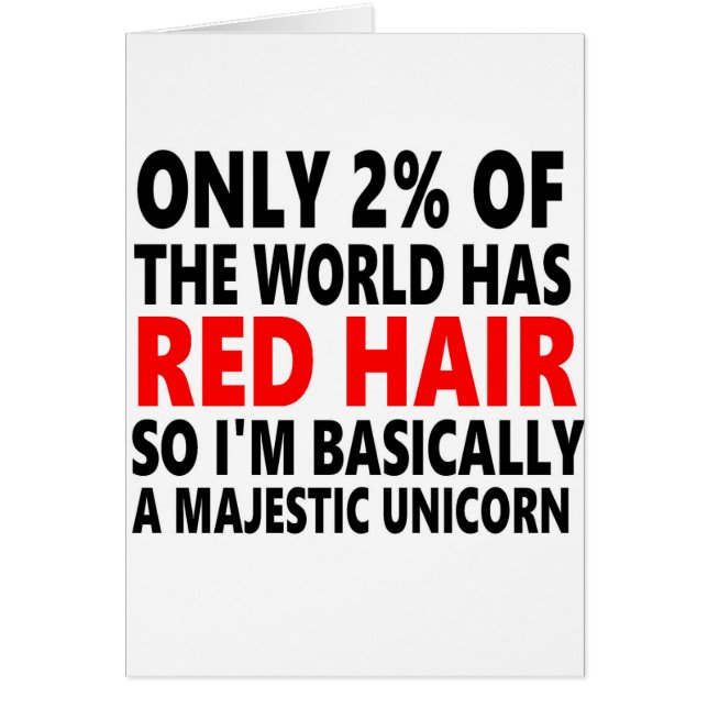 Red Hair Funny (Voorkant)