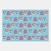 Red Hair Girl Baseball Persoonlijk Inpakpapier Vel (Voorkant)