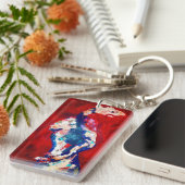 Red Hair Lady Sleutelhanger (Voorkant Rechts)