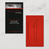Red Hair Salon Beauty Shop Boutiq Visitekaartje (Voorkant / Achterkant)
