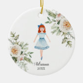 Red Hair Specialized Nutcracker ornament Girl (Voorkant)