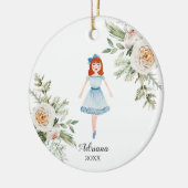 Red Hair Specialized Nutcracker ornament Girl (Links)
