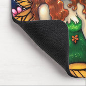 "Red Haire Fairy Queen" Mousepad Muismat (Hoek)