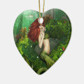 Red Haire Mermaid Ornament (Links)