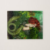 Red Haire Mermaid Puzzle Legpuzzel (Horizontaal)