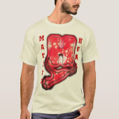 Red Hakuna Matata Gifts T-shirts (Voorkant)