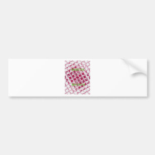 Red Hakuna Matata Style Bumpersticker