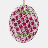 Red Hakuna Matata Style Keramisch Ornament (Rechts)