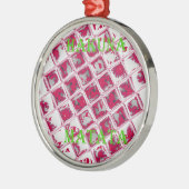 Red Hakuna Matata Style Metalen Ornament (Links)