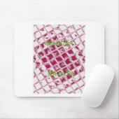 Red Hakuna Matata Style Muismat (Met muis)