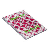 Red Hakuna Matata Style Notitieboek (Rechterzijde)