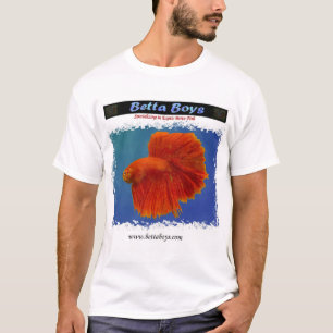 Red HalfMoon Betta Shirt door Betta Boys