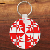 Red Halo Art Sleutelhanger (Voorkant)