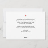 Red Happy Howlidays Modern Typography Pet Holiday Feestdagenkaart (Achterkant)