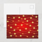 Red Happy Nieuwjaar Briefkaart (Voorkant / Achterkant)