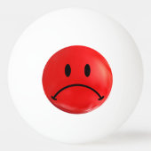 Red Happy Sad Bi Polar Ping Ball (Achterkant)