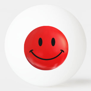 Red Happy Sad Bi Polar Ping Ball
