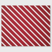 Red Happy xmas luxe background Cadeaupapier (Vlak)