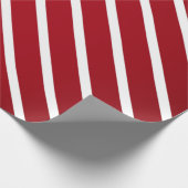 Red Happy xmas luxe background Cadeaupapier (Hoek)