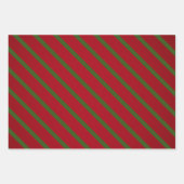 Red Happy xmas luxe background Inpakpapier Vel (Voorkant 3)