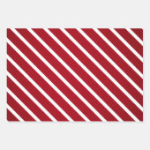 Red Happy xmas luxe background Inpakpapier Vel (Voorkant 2)