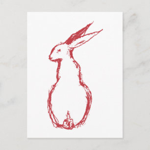Red Hare Briefkaart