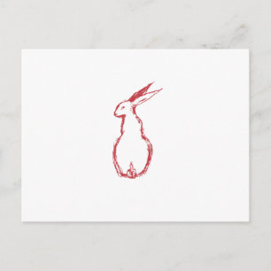 Red Hare Briefkaart