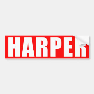 Red Harper Sticker