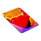 Red Hart Ketting 'Bewaar de Datum' Magneet (Rechterzijde)