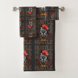 Red Hat Mad Dog Hustle Bad Handdoek