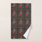 Red Hat Mad Dog Hustle Bad Handdoek (Handdoek)