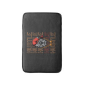 Red Hat Mad Dog Hustle Badmat (Voorkant Verticaal)