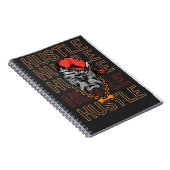  Red Hat Mad Dog Hustle  Notitieboek (Rechterzijde)