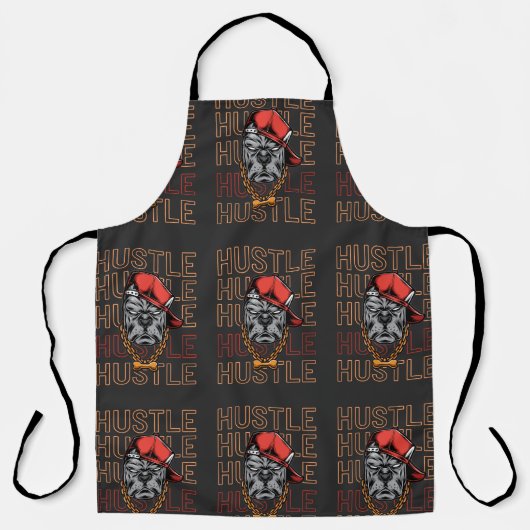  Red Hat Mad Dog Hustle  Schort (Voorkant)