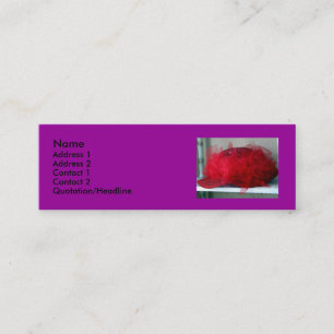 Red Hat Mini Visitekaartje