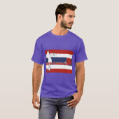 Red Hawaii en stem Republikeins T-shirt (Voorkant volledig)