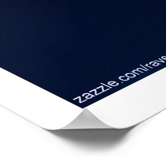 RED HAWK MOON II Art Poster (Hoek)