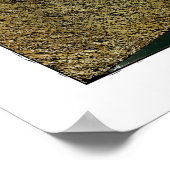 Red Hay Feed Truck Highway Driving Illustration Poster (Hoek)