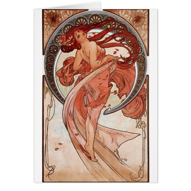 Red Hazard Dancing Girl - Mucha (Voorkant)