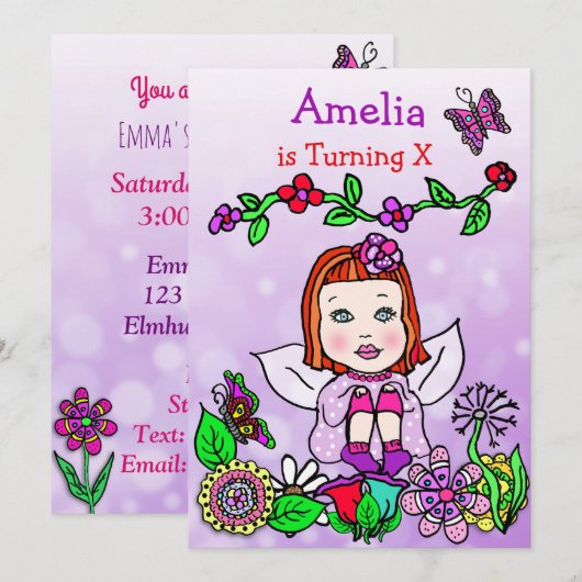 Red Hazard Kaukasian feiale dag Kaart (Voorkant / Achterkant)