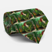 Red Hazard Mermaid Mannen Necktie Stropdas (Opgerold)